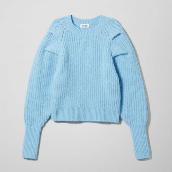 Weekday Vanetia Knitted Pullover Sweater Size Small - Picture 12 of 13